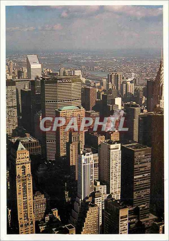 'Postcard Modern Midtown New York''s East Side Skyline'