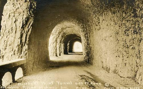 OR - Columbia River Highway, Mitchell Point Tunnel    *RPPC