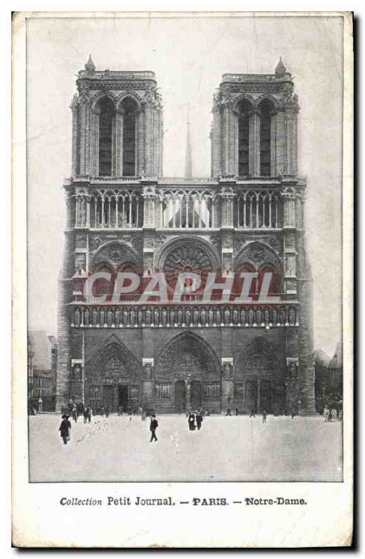 Postcard Old Paris Notre Dame