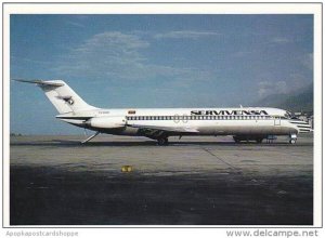 Servivensa DC9 32 YV 612c Caracas Simon Bolivar Fevrier 91