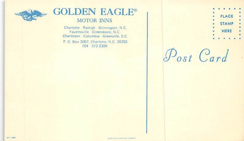 Golden Eagle motor ends Greenville, South Carolina