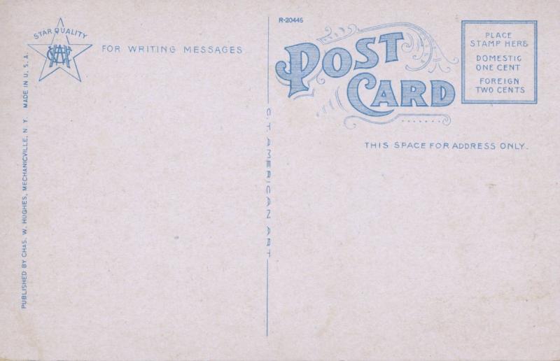 CPA postcard USA Post Office  NORTH ADAMS Massachussetts ET962B 