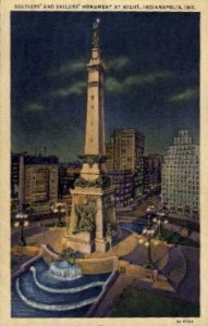 Soldiers' and Sailors' Monument - Indianapolis , Indiana IN