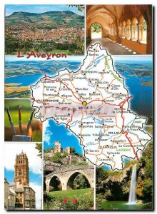 Postcard Modern Aveyron Former Rouergue