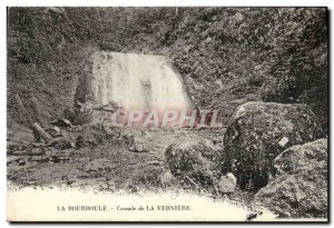 Old Postcard La Bourboule Cascade Verniere