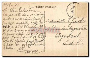 Old Postcard Cote D Emerald Rotheneuf Entree des Rochers Sculptes