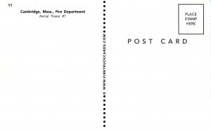 Firetruck - Cambridge, Mass. Fire Dept., Tower #1