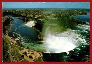 New York, Niagara Falls - Aerial View Of Canadian Falls - [NY-906]