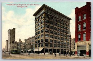 Birmingham AL~20th Street~3rd Ave~Patton-Pope Drug Store~Majestic~Trolleys~1911