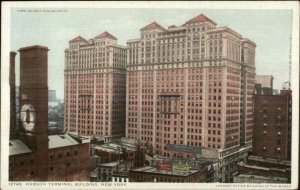 New York City Hudson Terminal Bldg c1910 Detroit Publishing Postcard