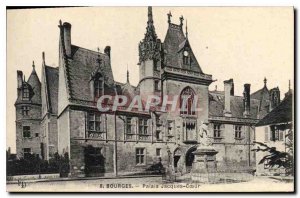 Old Postcard Bourges Palais Jacques Coeur