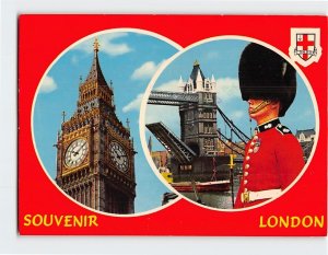 Postcard Souvenir London, England