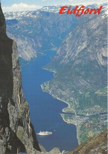 lot 5 norway view towards eidfjord ship