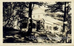 Real photo - Cannon Mt Aerial Tramway in Franconia, New Hampshire