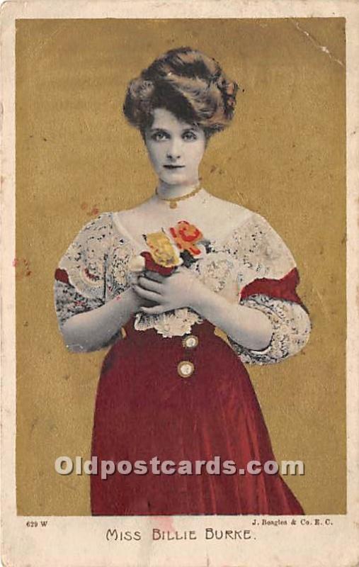 Miss Billie Burke Theater Actor / Actress 1907 