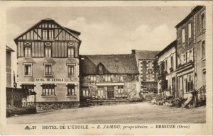 CPA Hotel de L'Étoile E Jambu propriétaire BRIOUZE (151273)