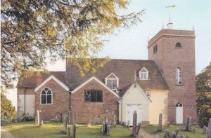 All Saints Church Minstead Hampshire Postcard