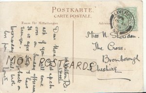 Genealogy Postcard - Sheridan - The Cross - Bromborough - Cheshire - Ref 402B