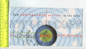 476753 1999 Germany SPACE Millennium End Celebration Berlin postal