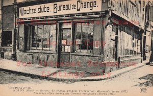 France, Noyon, Bureau De Change, Exterior View