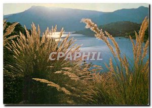 Modern Postcard Lac de Castillon Haute Provence Alps artificial lake on the H...