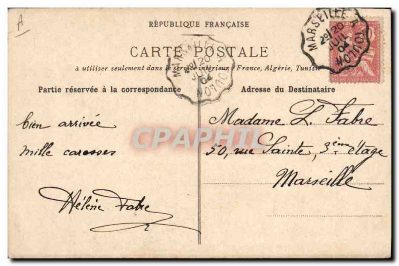 Old Postcard La Chatelaine Alfred Margis