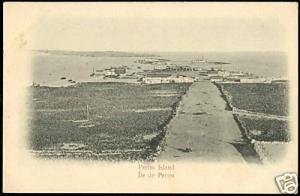 yemen, PERIM Island, Ile de Perim, Panorama (ca. 1899)