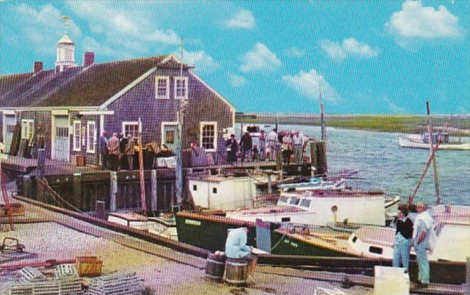 Massachusetts Cape Cod Harbor Scene