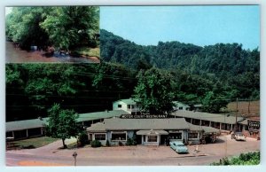 BRYSON CITY, North Carolina NC ~ Roadside LLOY'S MOTOR COURT c1950s Postcard