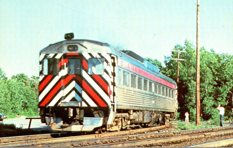 Trains Massachusetts Bay Transportation Authority Trolley With Zebra Stripes