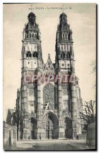 Old Postcard The Cathedral Tours