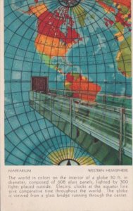 The Mapparium Map Of The Western Hemisphere The Christian Science Publishing ...