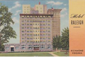 Virginia Richmond Hotel raleigh Curteich