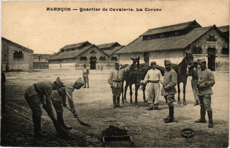 CPA Alencon (Orne) - Quartier de Cavaliere La Corves (250079)