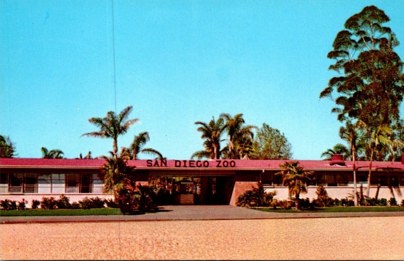 California San Diego Zoo Entrance