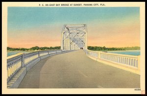 East Bay Bridge at Sunset, Panama City, Fla