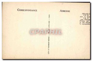 Old Postcard Menton View from the Italian Border