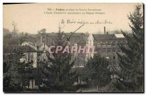 Postcard Old Sante Lagny Army during the European war & # 39Ecole d & # 39Ale...