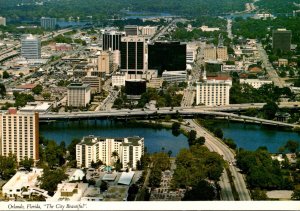 Florida Orlando Aerial View Of The City Beautiful