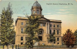Wheeling West Virginia 1911 Postcard Capitol Annex
