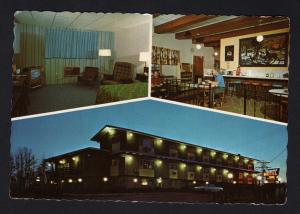 NY Thunderbird Motel New Paltz New York Multi View Postcard