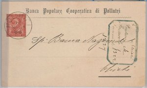 CHIETI --- ITALIA REGNO:  storia postale - LETTERA  da Pollutri  1886