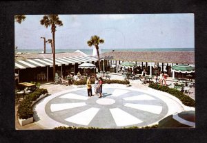 FL The Bath Club Patio Ponte Vedra Club Beach Florida Postcard