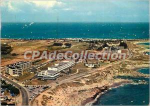 Modern Postcard Quiberon (Morbihan) Aerial view Sofitel and Thalassotherapy