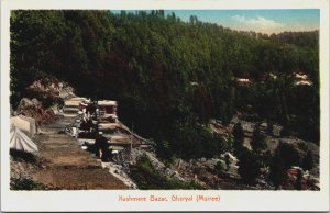 Pakistan Kashmir Bazar Gharial Murree Vintage Postcard C079