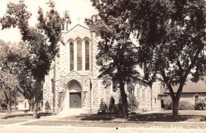 Hastings Nebraska St Marks Pro Cathedral Real Photo Antique Postcard K15651