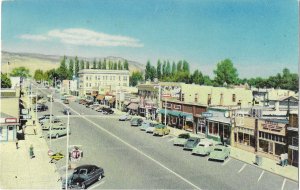 Main Street Richmond Utah Goodyear Tire and Sinclair Gas Signs