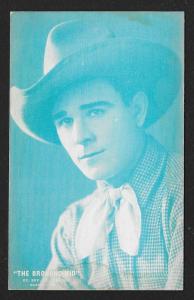 ARCADE CARD Cowboy Entertainer The Broncho Kid