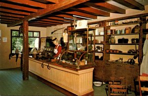 Canada Quebec Ste-Adele Le Village De Seraphin Interior du Magasin Genral J A...