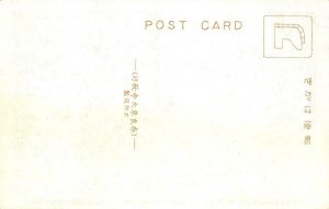 Passageway Column Todaiji Nara, Japan Buddhist Temple c1910s Vintage Postcard